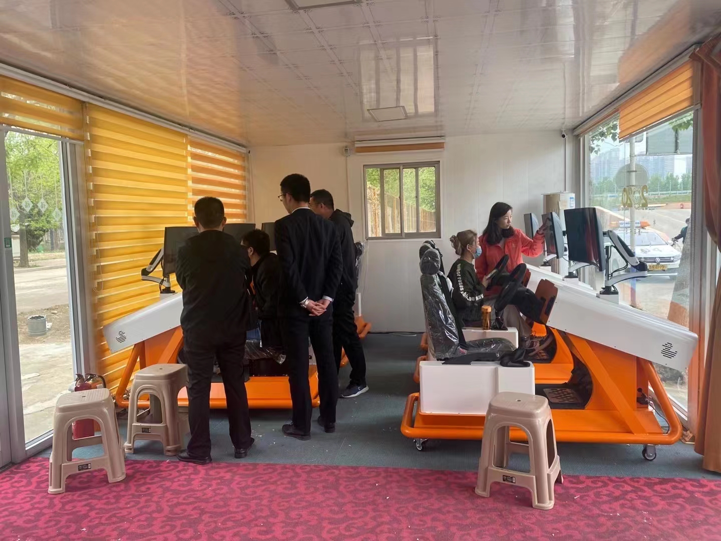 科目二機器人AI智能教練,AI智能學車